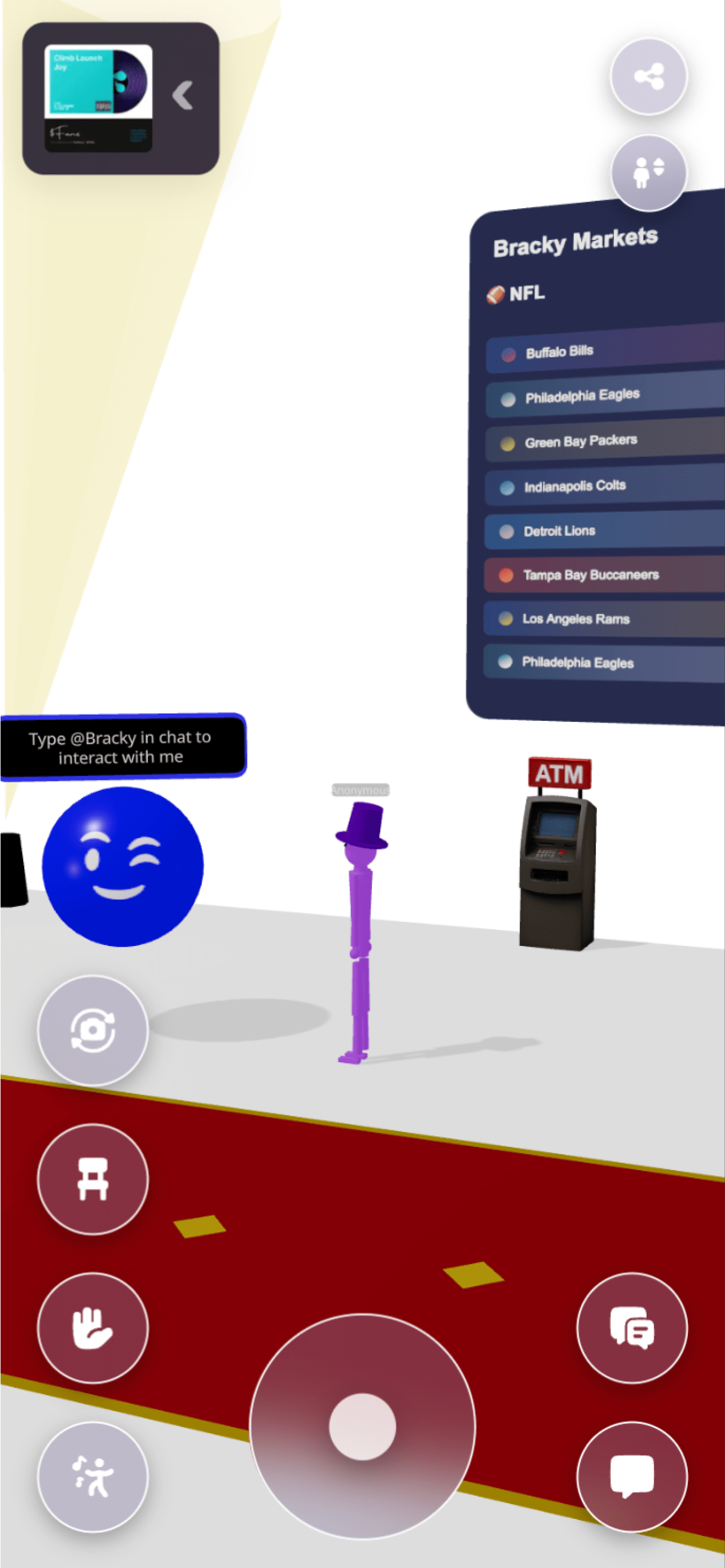 Your nightly metaverse - Farcaster Mini Apps screenshot
