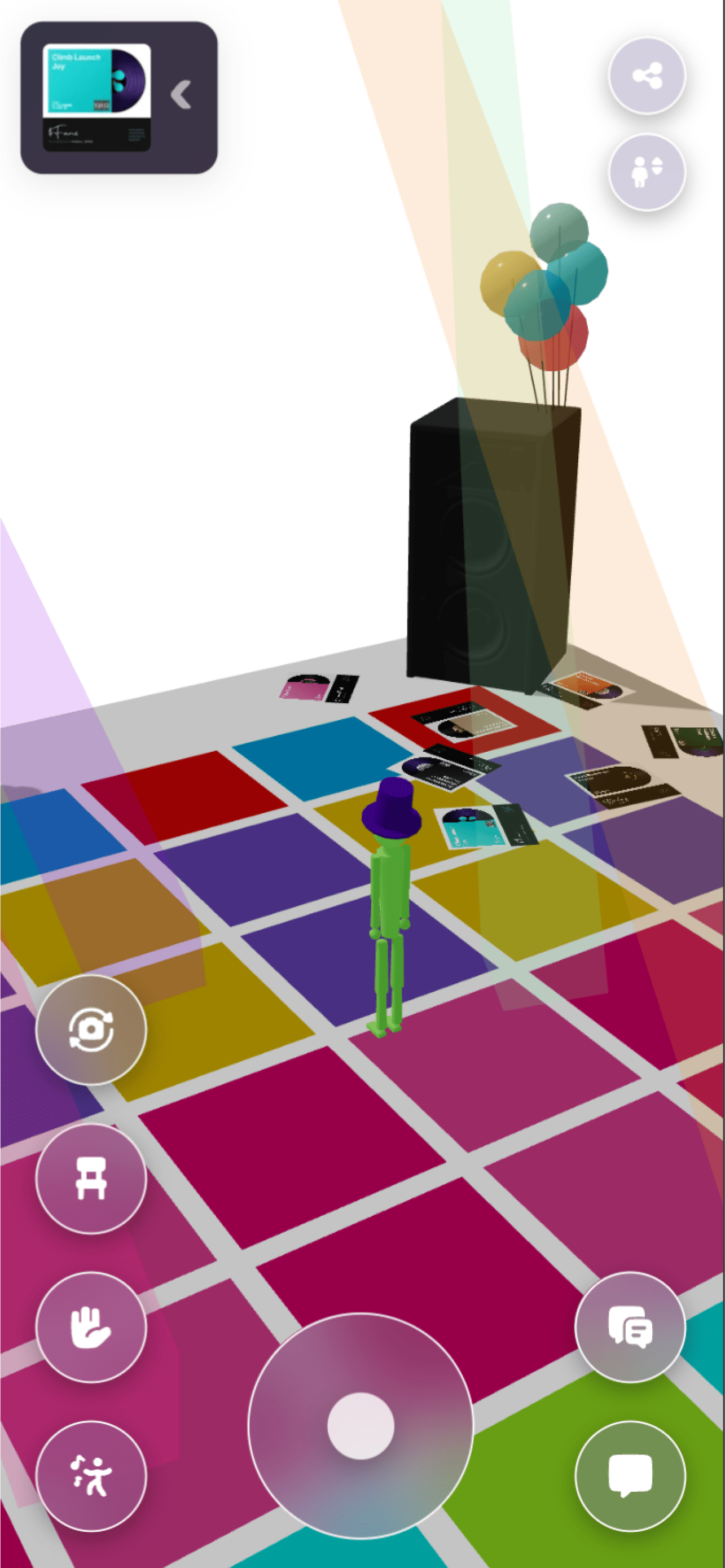 Your nightly metaverse - Farcaster Mini Apps screenshot